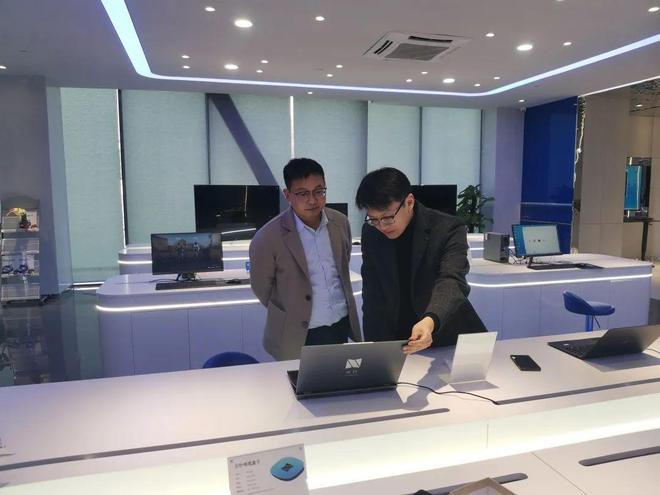 科技互联丨威客电竞云尖信息科技有限公司来访云针(图3)