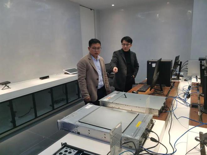 科技互联丨威客电竞云尖信息科技有限公司来访云针(图2)
