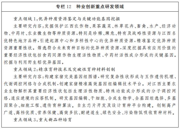 威客电竞江西省人民政府关于印发江西省“十四五”科技创新规划的通知(图15)